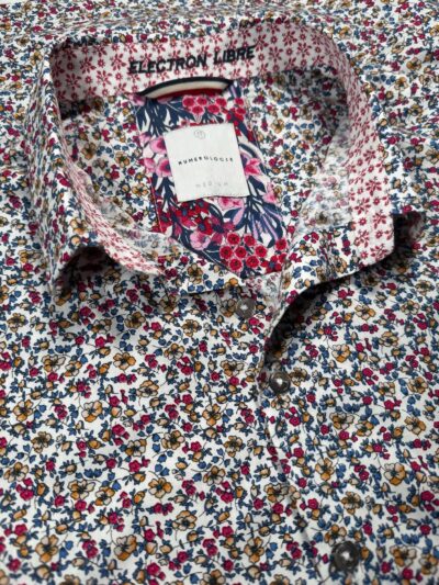 Chemise CALEB à motif floral multicolore