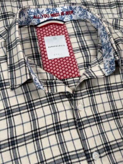 Chemise FIRMIN à carreaux marine