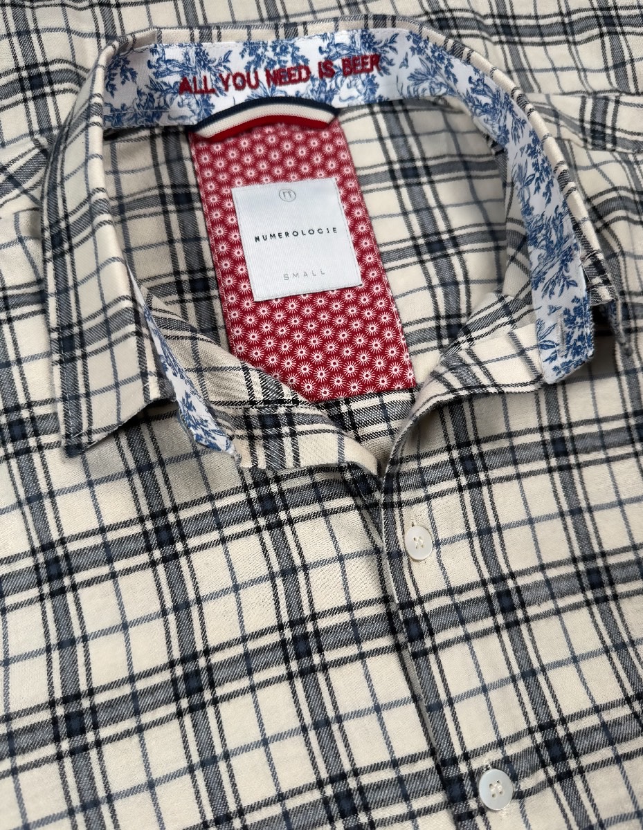 Chemise FIRMIN à carreaux marine 1 Chemise FIRMIN à carreaux marine