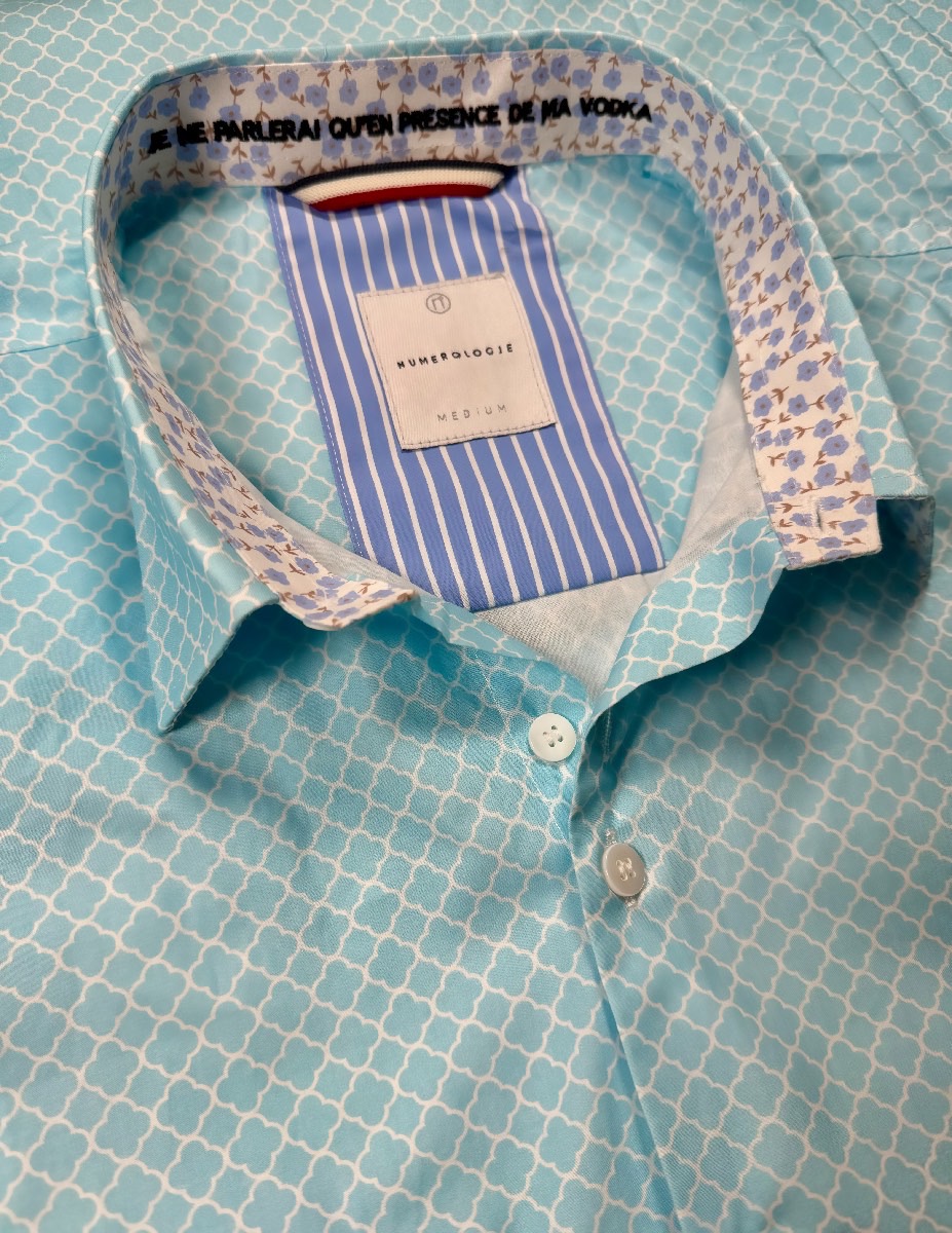 Chemise LORENZO à motif graphique multicolore 1 Chemise LORENZO à motif graphique multicolore