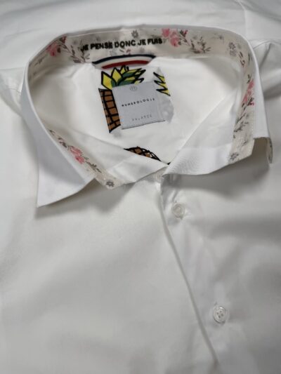 Chemise BALZAC unie blanche